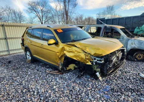 2018 Volkswagen Atlas Se z USA, uszkodzony, nr VIN 1V2LR2CA6JC523623